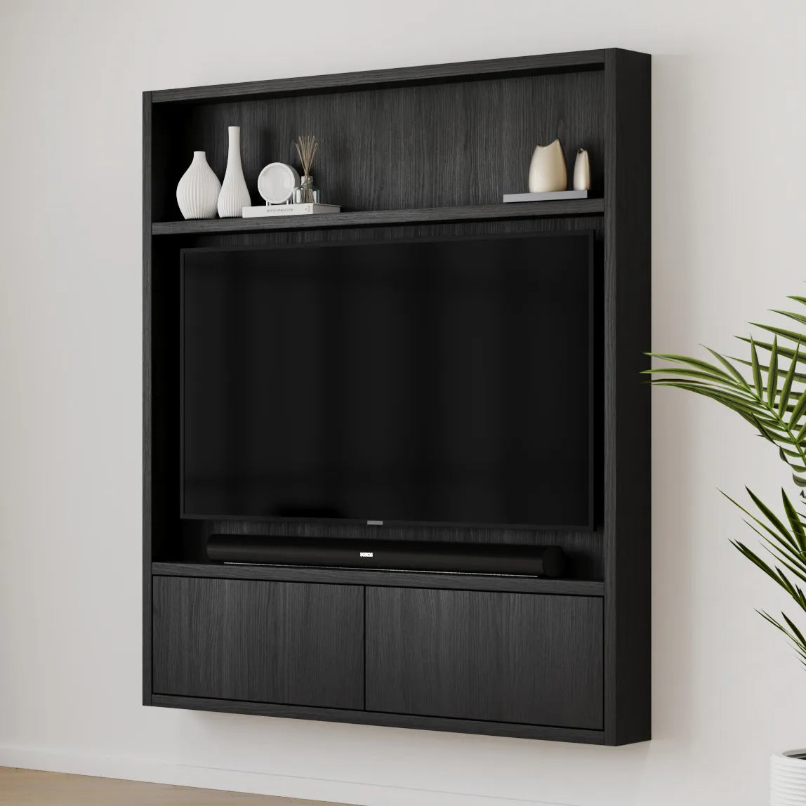 Cinewall Flatbox Solo Authentic Black Oak