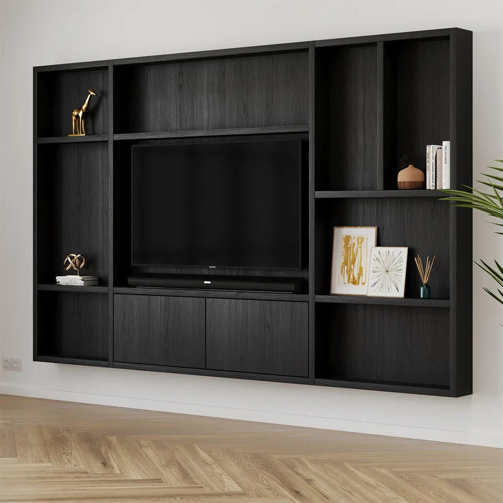 Cinewall Flatbox Authentic Black Oak