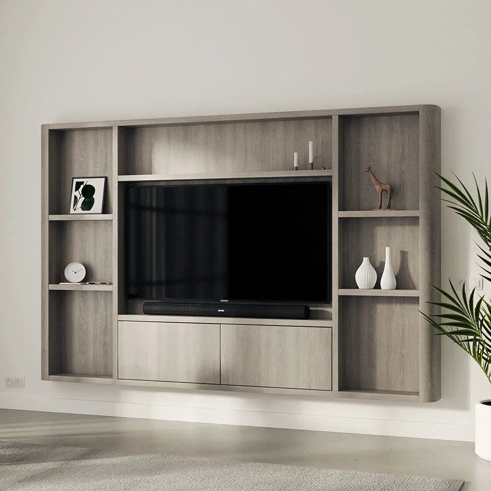 Cinewall Flatbox Tripoli Rounded Grey Noble Chestnut