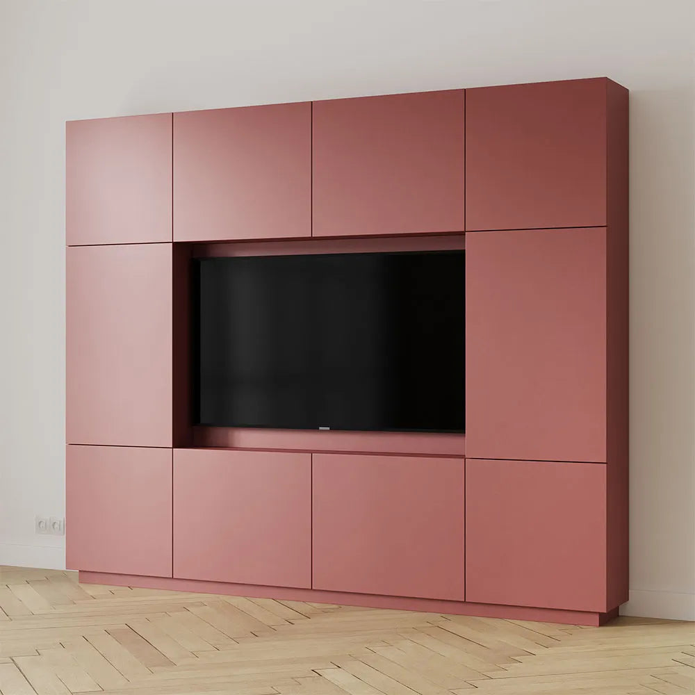 Cinewall Brando Unicolor Rusty Red
