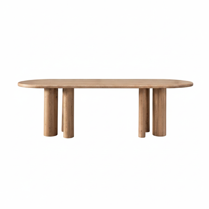 Canmore tafel vierkant vooraanzicht