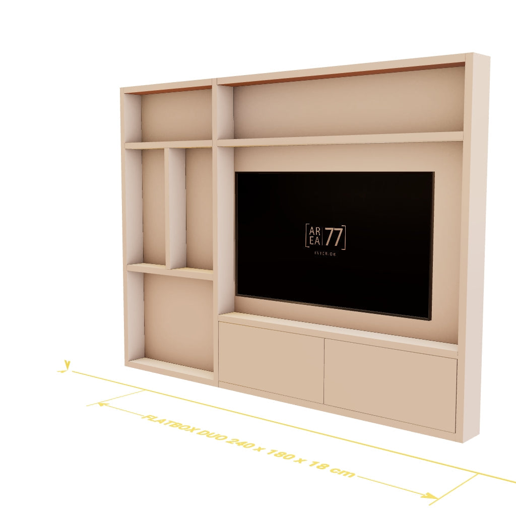 AR Flatbox Duo 240x180x18