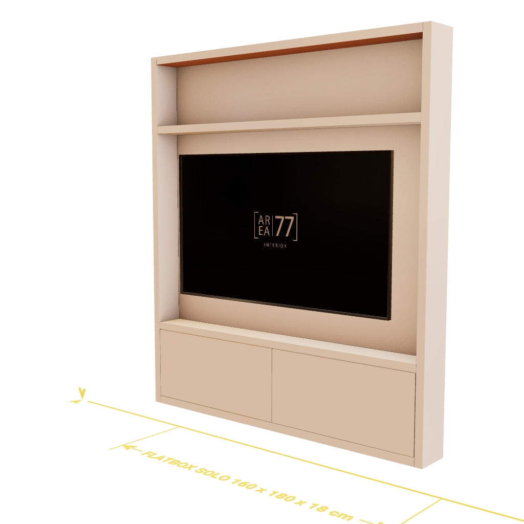 AR Flatbox Solo 160x180x18